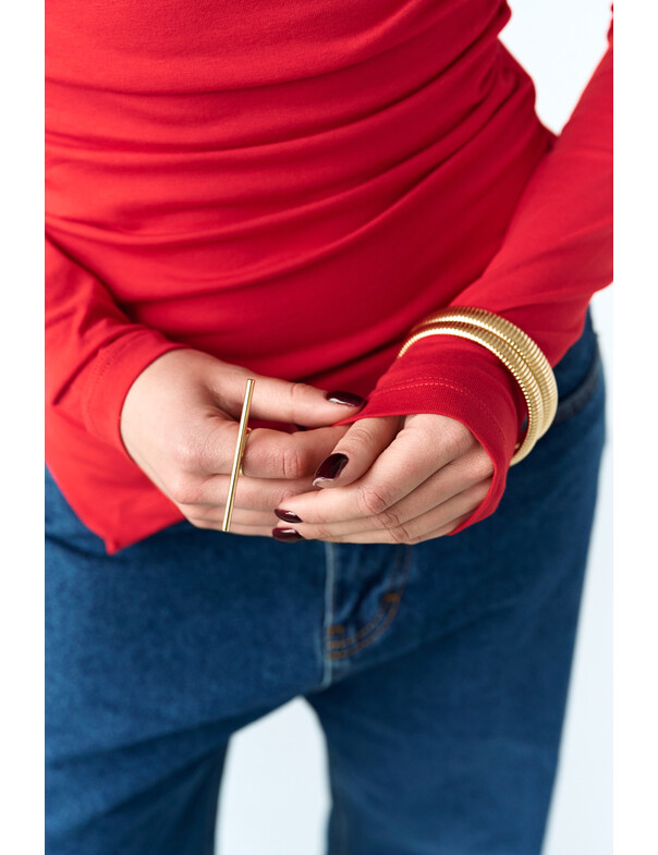 Лонгслів асиметричний