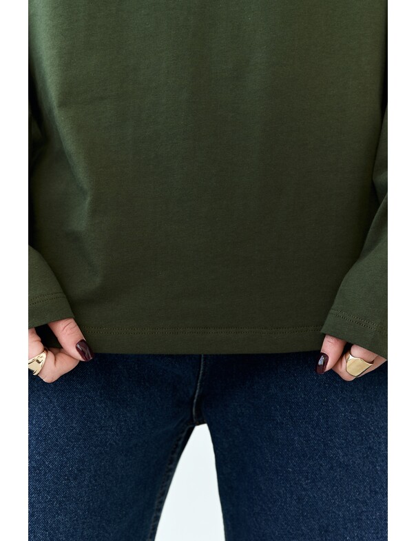 Унісекс лонгслів оверсайз котон