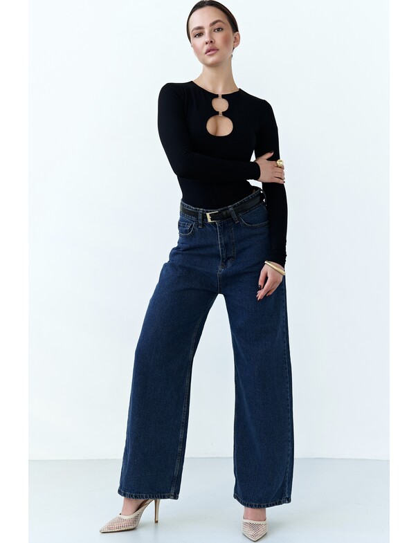 Боді з круглими вирізами