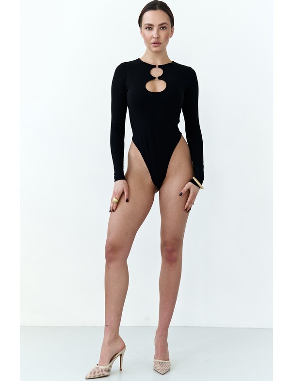 Боді з круглими вирізами