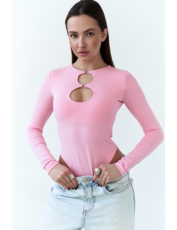 Боди с круглыми вырезами