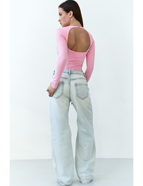 Боді з круглими вирізами