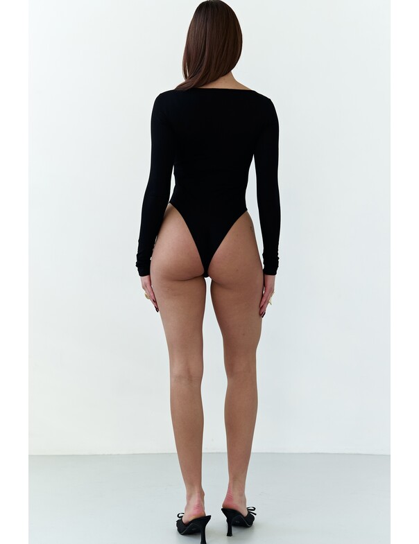 Боді з декоративною бретелькою