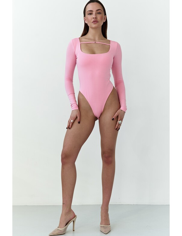 Боді з декоративною бретелькою