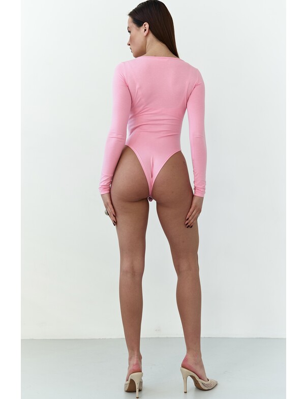 Боди с декоративной бретелькой