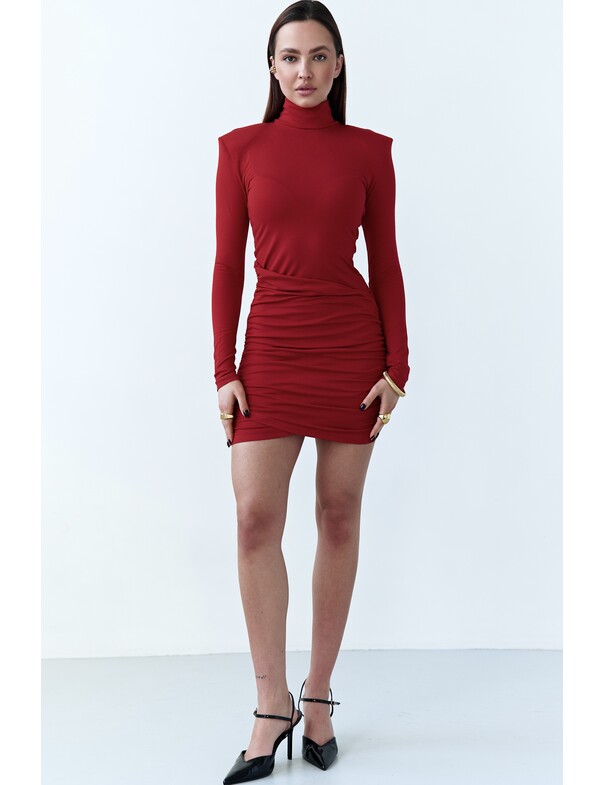 Сукня міні з плечиками