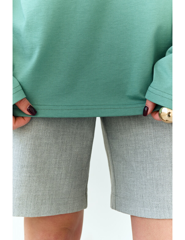 Унисекс лонгслив оверсайз коттон