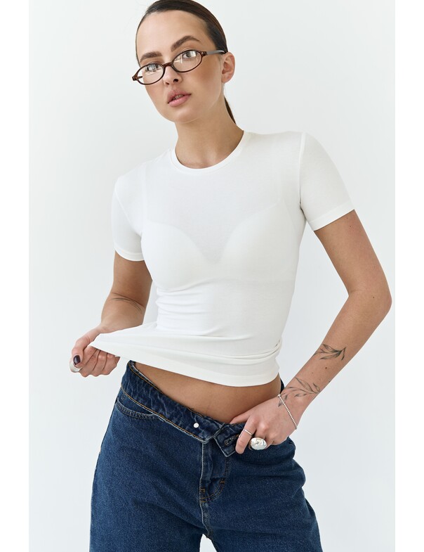 Футболка скинни