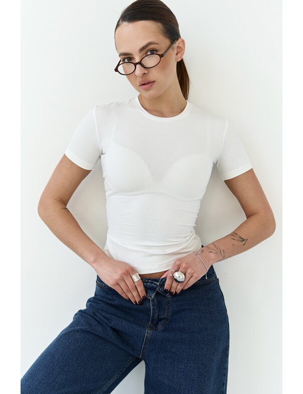 Футболка скинни