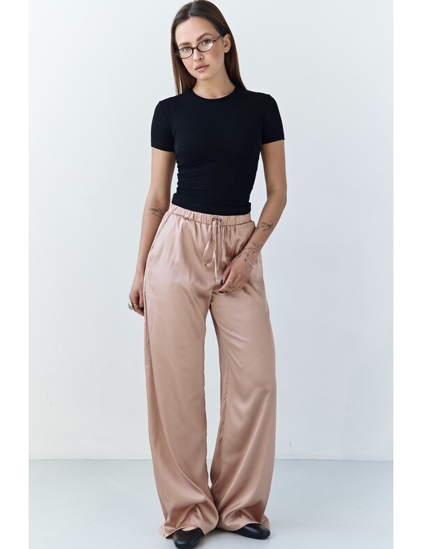 Женские легкие штаны свободного кроя