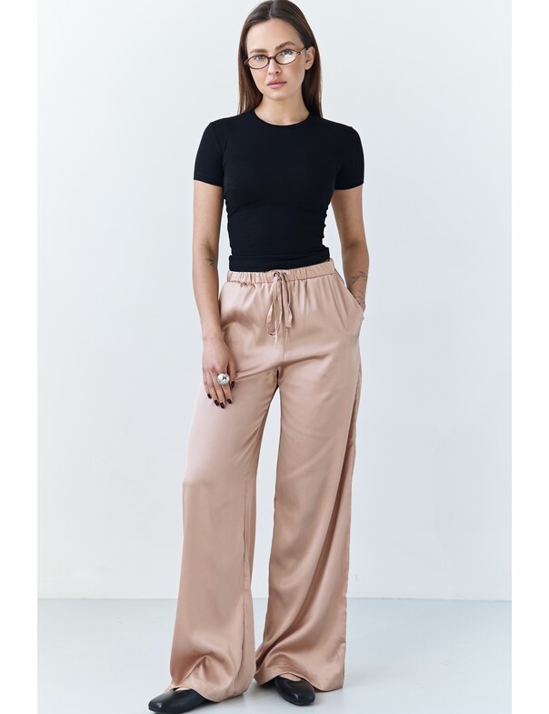 Женские легкие штаны свободного кроя