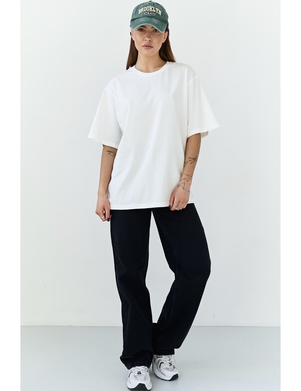 Унісекс футболка коттон оверсайз 0