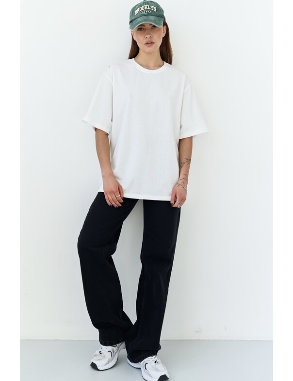 Унісекс футболка коттон оверсайз 0