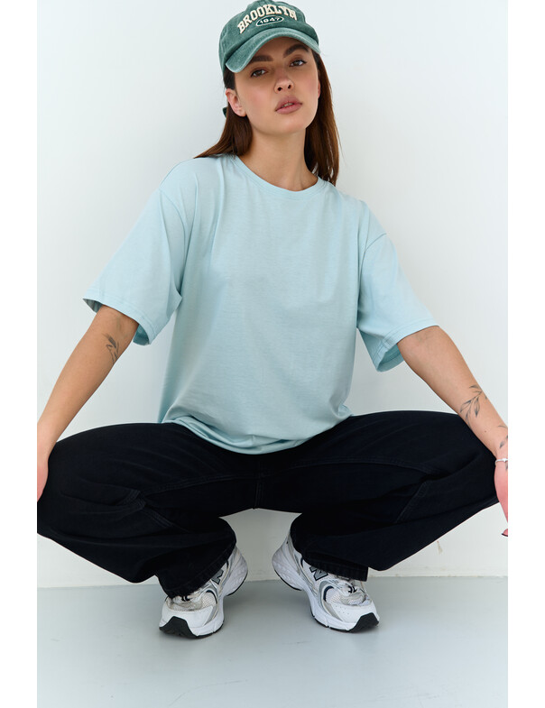 Унисекс футболка коттон оверсайз