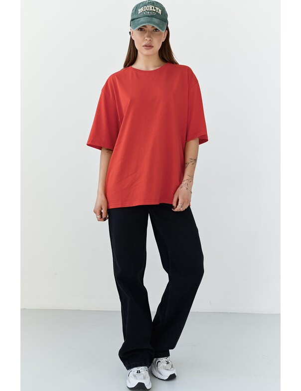 Унісекс футболка коттон оверсайз 0