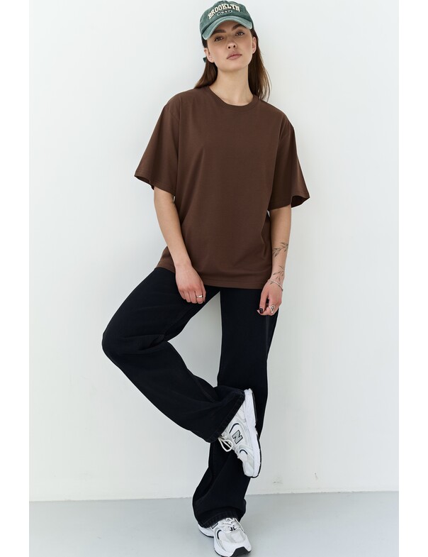 Унисекс футболка коттон оверсайз