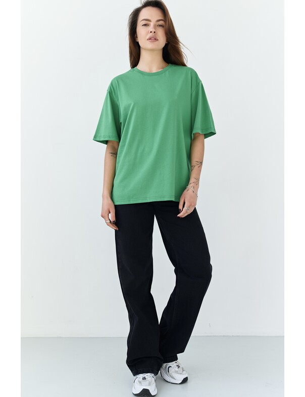 Унисекс футболка коттон оверсайз