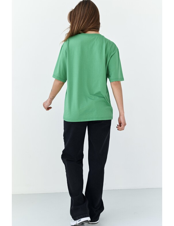 Унисекс футболка коттон оверсайз