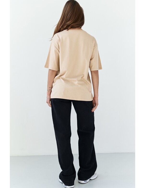 Унисекс футболка коттон оверсайз