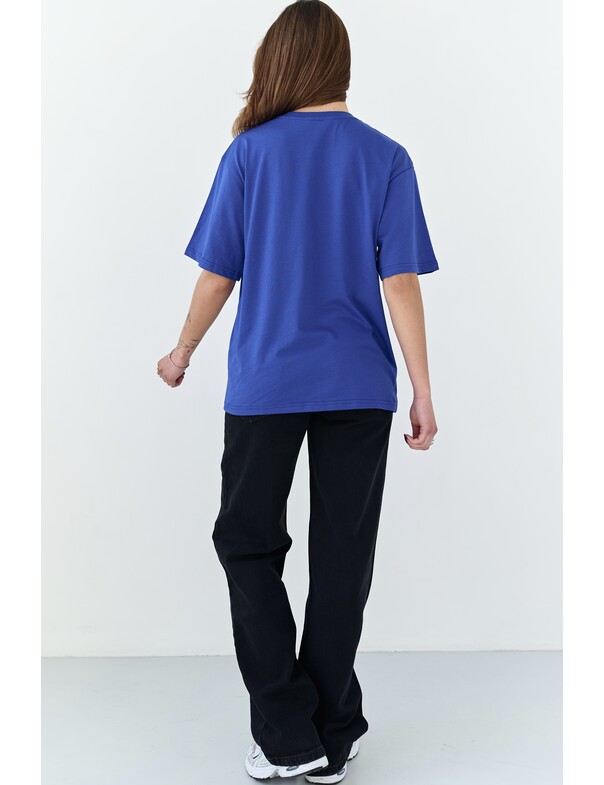 Унисекс футболка коттон оверсайз