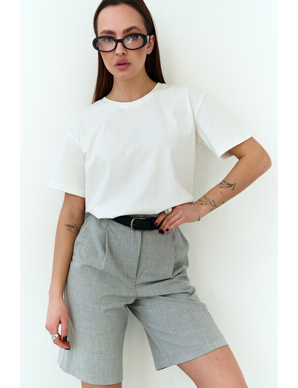 Жіноча футболка коттон колір чорний 1