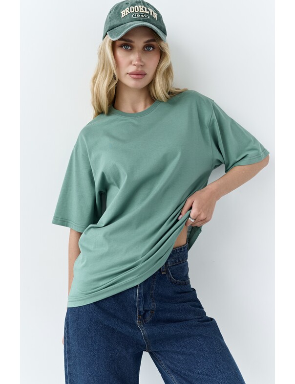 Унисекс футболка коттон оверсайз