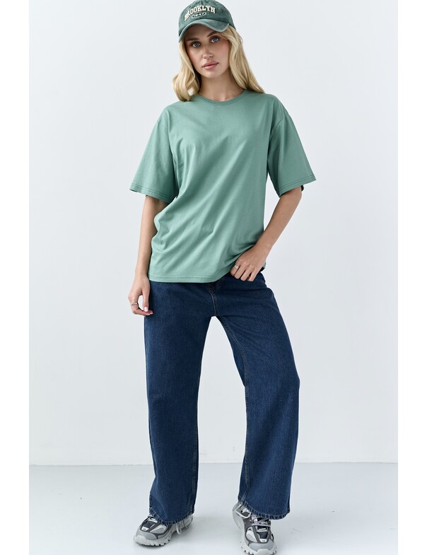 Унісекс футболка коттон оверсайз 0