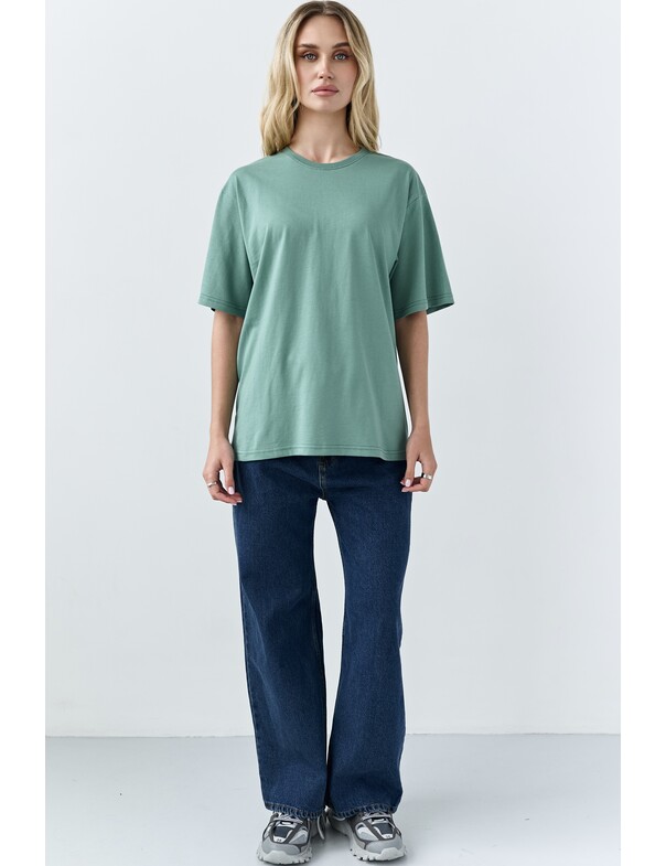 Унісекс футболка коттон оверсайз 0