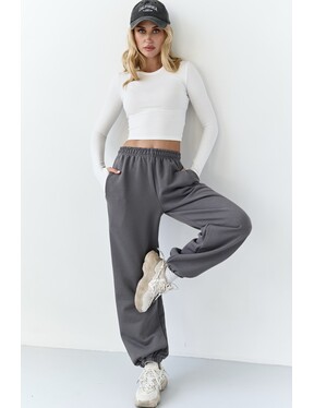 Джогери оверсайз із щільної бавовни