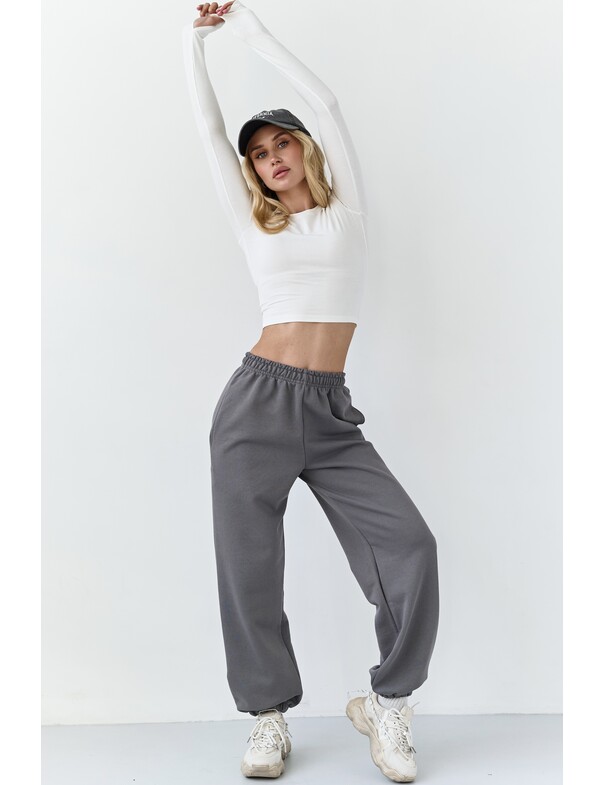 Джогери оверсайз із щільної бавовни