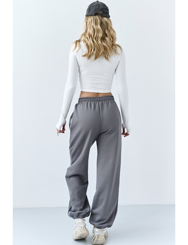 Джогеры оверсайз из плотного хлопка