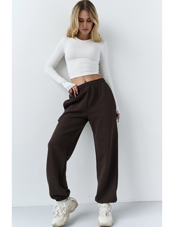 Джогери оверсайз із щільної бавовни