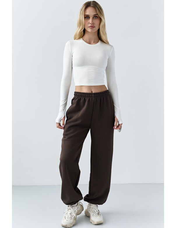 Джогери оверсайз із щільної бавовни