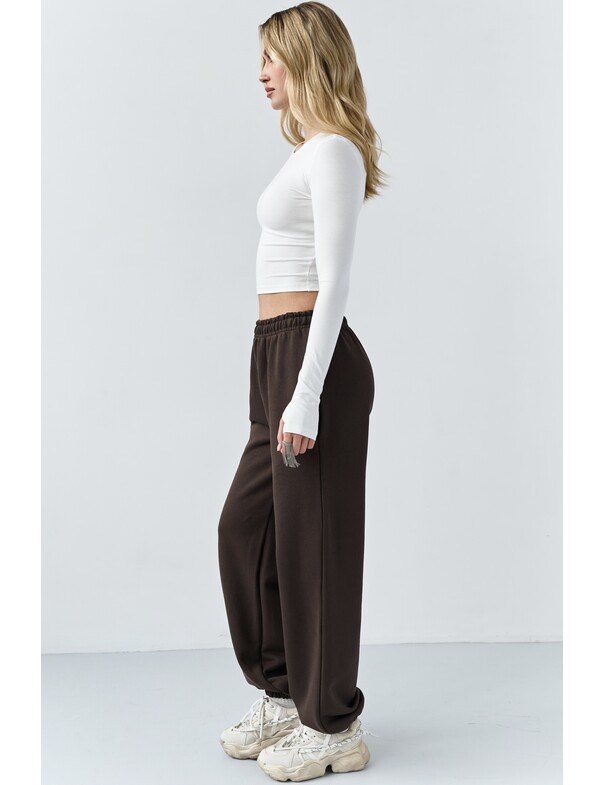 Джогери оверсайз із щільної бавовни