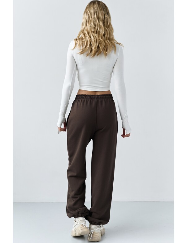 Джогери оверсайз із щільної бавовни