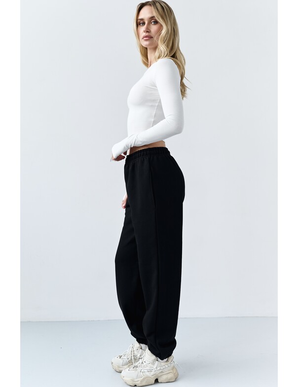 Джогери оверсайз із щільної бавовни