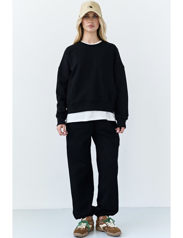 Джогеры оверсайз из плотного хлопка