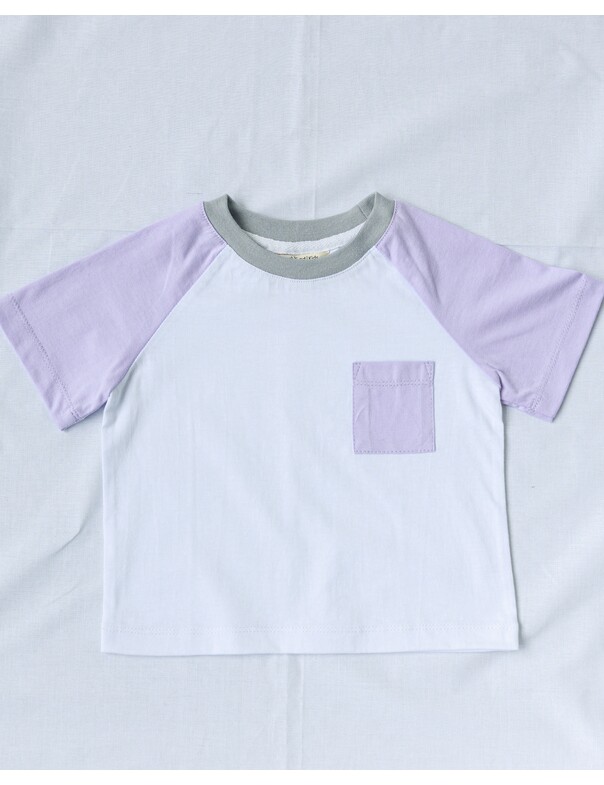 Детская футболка комбиннированая