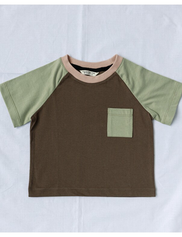 Дитяча футболка комбінована