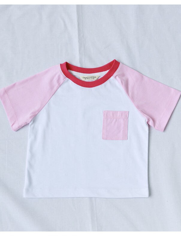 Детская футболка комбиннированая