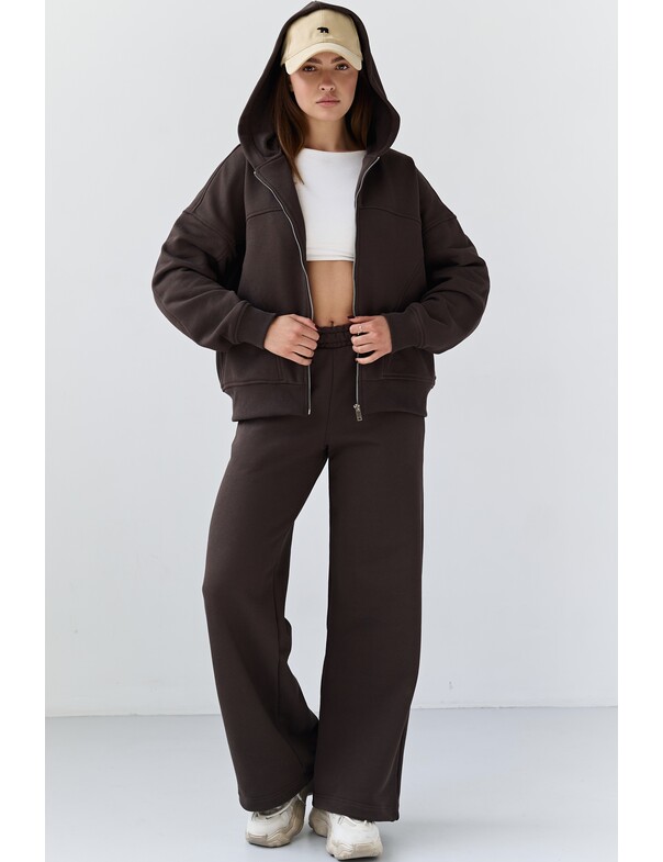 Худі на блискавці із щільної бавовни