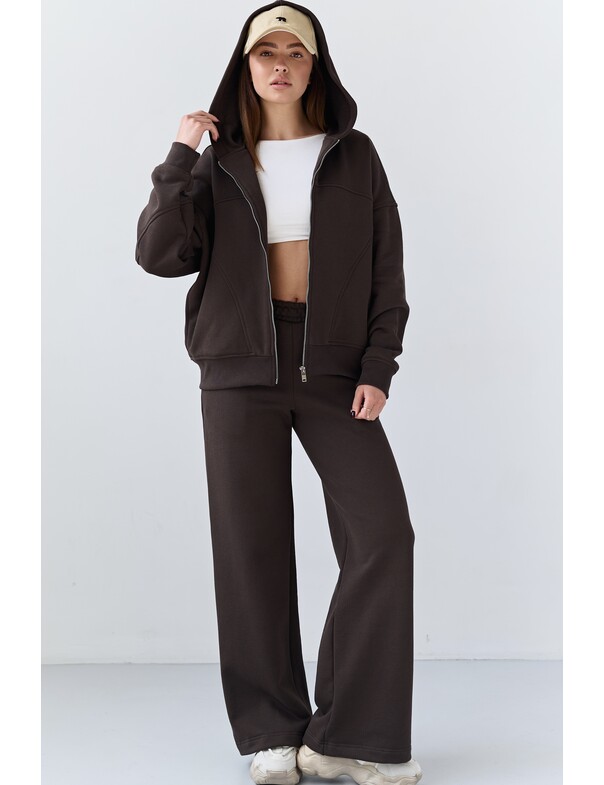 Штаны на стяжках из плотного хлопка