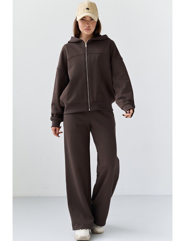 Штаны на стяжках из плотного хлопка