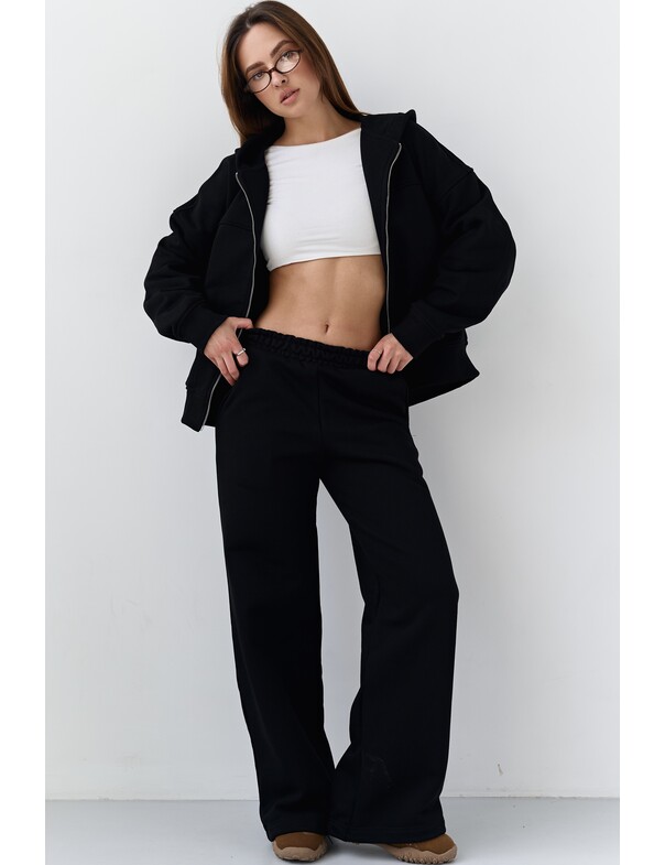 Худі на блискавці із щільної бавовни