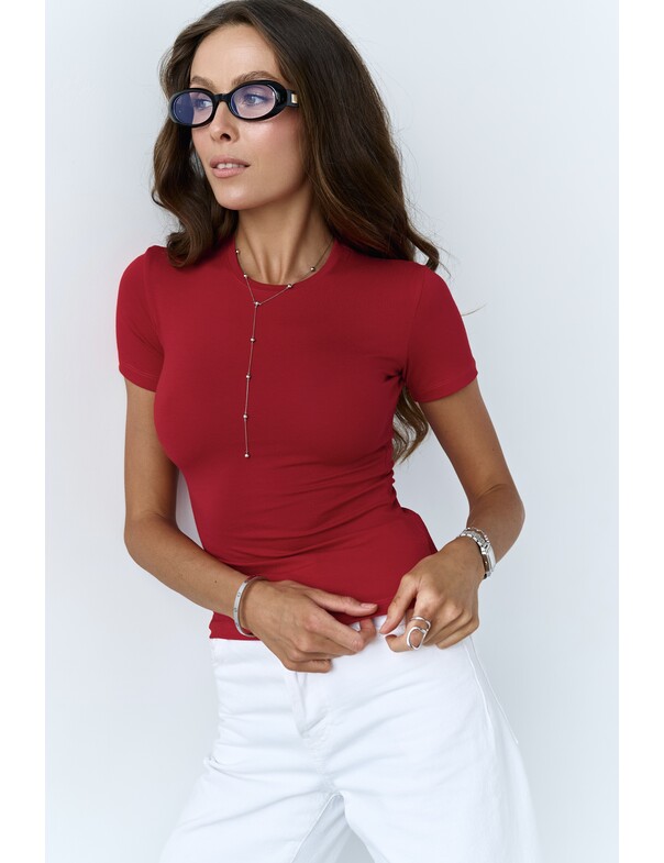 Футболка скинни