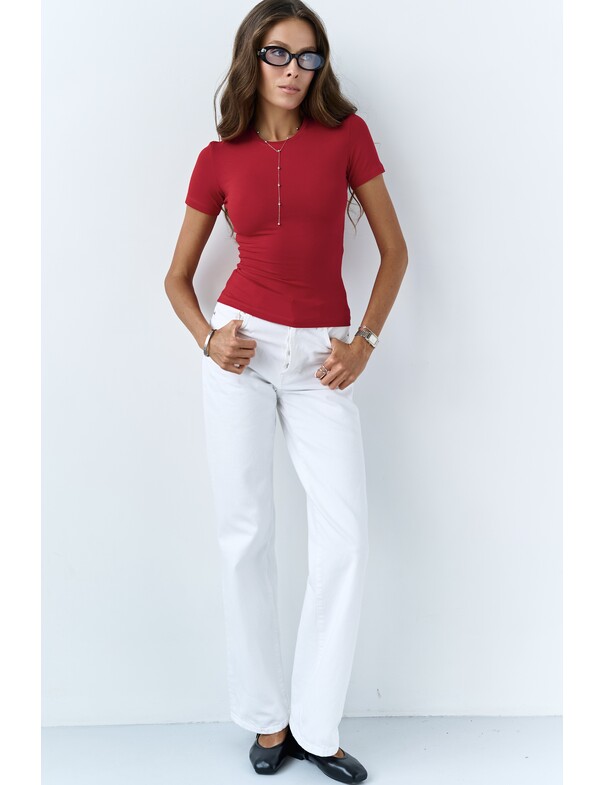 Футболка скинни