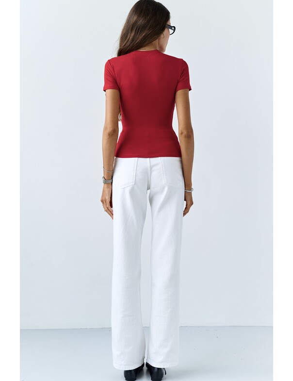 Футболка скинни