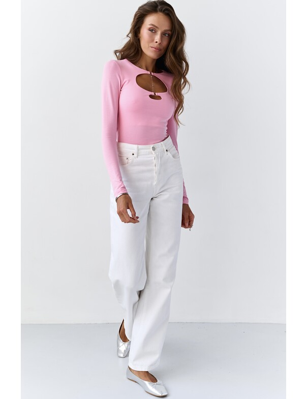 Лонгслив с кольцами