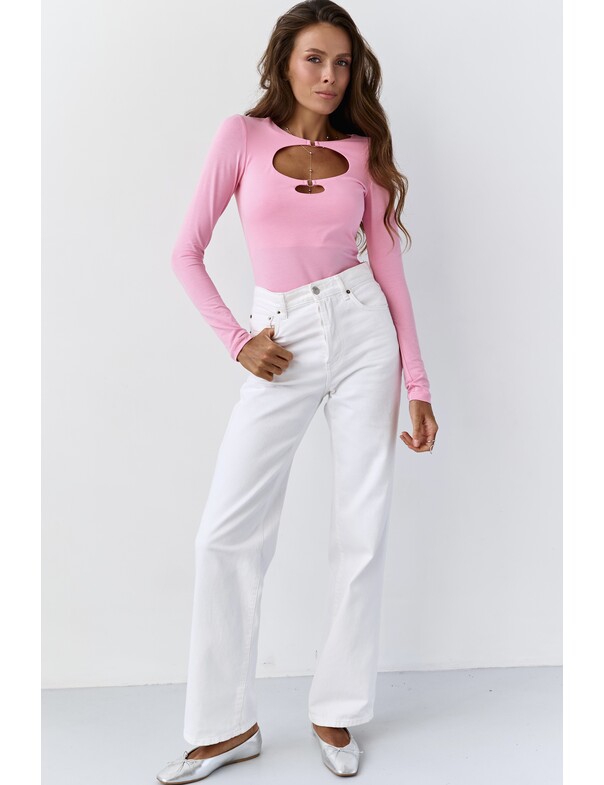 Лонгслив с кольцами