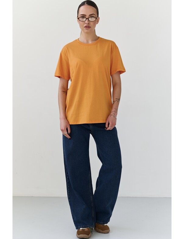 Жіноча футболка коттон колір чорний 1